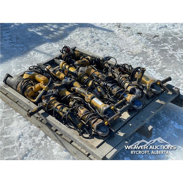 QTY OF ASSORTED DEWALT TOOLS