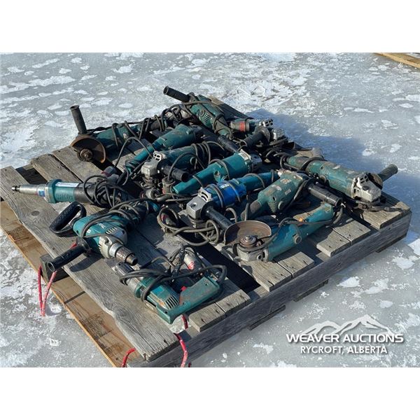 QTY OF ASSORTED MAKITA TOOLS