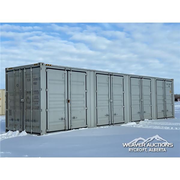 2025 8 X 40 FT. MULTIDOOR SHIPPING CONTAINER