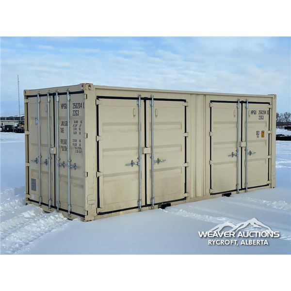 2025 8 X 20 FT. MULTIDOOR SHIPPING CONTAINER