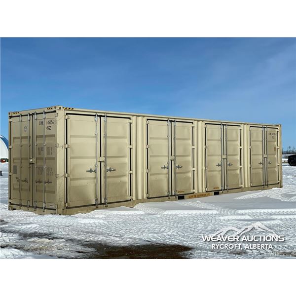 2025 8 X 40 FT. MULTIDOOR SHIPPING CONTAINER