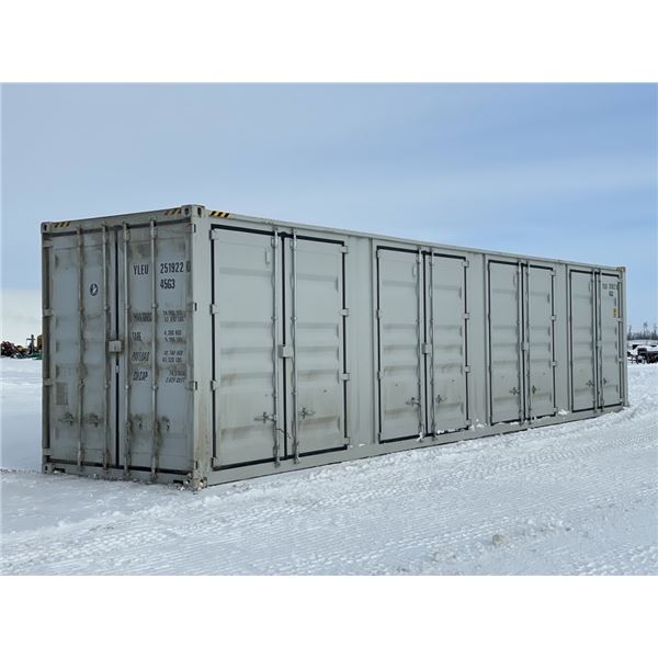 2025 8 X 40 FT. MULTIDOOR SHIPPING CONTAINER