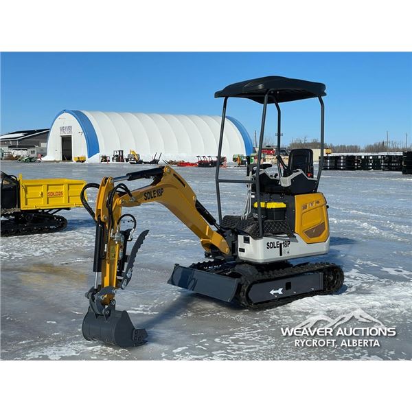 SDLE18P SDLANCH MINI EXCAVATOR