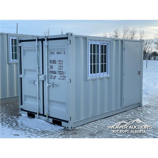 6 X 10.5 FT. SHIPPING CONTAINER