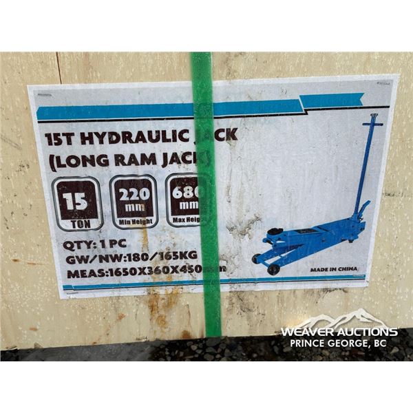 (1) 15 TON FLOOR JACK