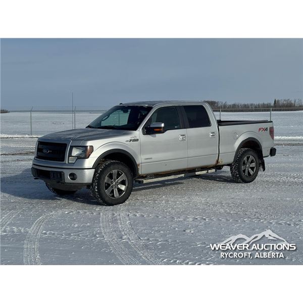 2014 FORD F150 FX4 4X4 ECOBOOST CREW CAB PICKUP
