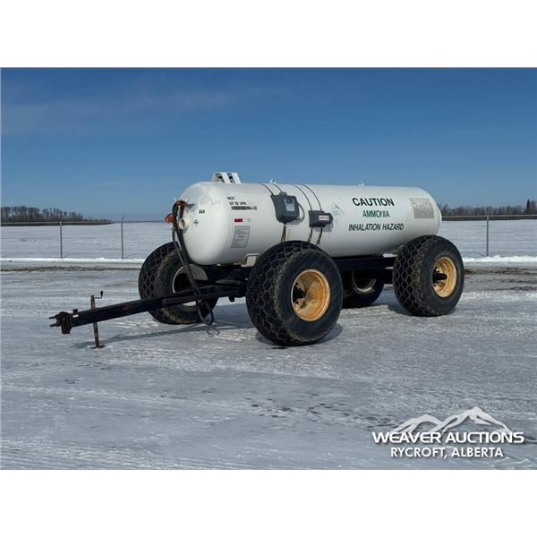 1997 WESTEEL 6,625 LITRE NH3 AMMONIA TANK