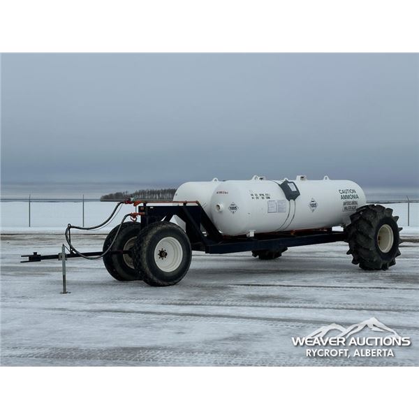1994 WESTERN ROCK 1,500 GAL. NH3 AMMONIA TANKS