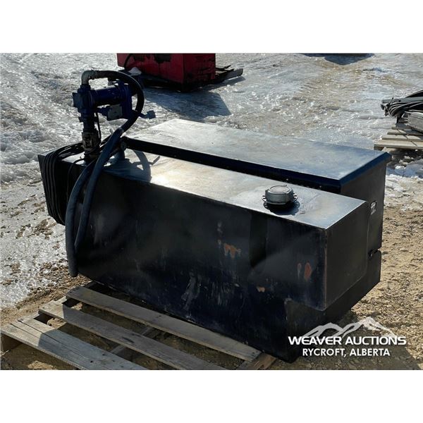 FUEL TANK W/TOOL BOX & FILL RITE PUMP