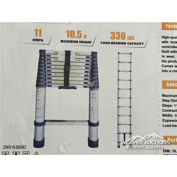 10.5 FT. TELESCOPIC LADDER