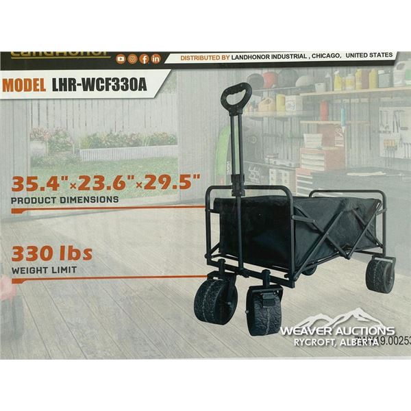 330 LB. FOLDABLE WAGON