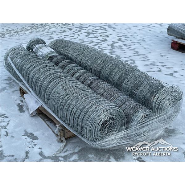 (3) ROLLS OF MISC WIRE FENCE