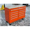 Image 2 : 9 DRAWER STEEL ROLLING WORKBENCH