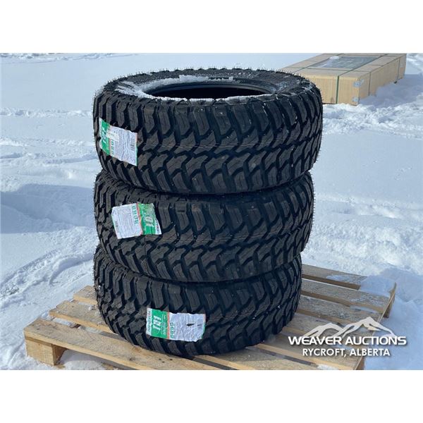 (3) DOUBLESTAR 33X12.50R18LT TIRES
