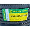 Image 5 : (4) GRIZZLY 215/75R17.5-16.5 PR TIRES
