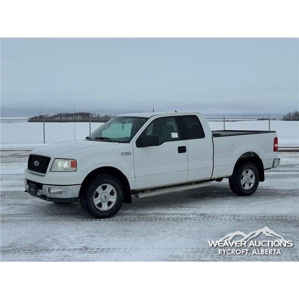 2004 FORD F150 XLT EXTENDED CAB PICKUP