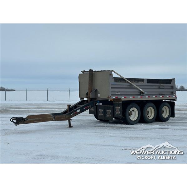 2022 LOAD LINE 17 FT. TRI/A PUP DUMP TRAILER