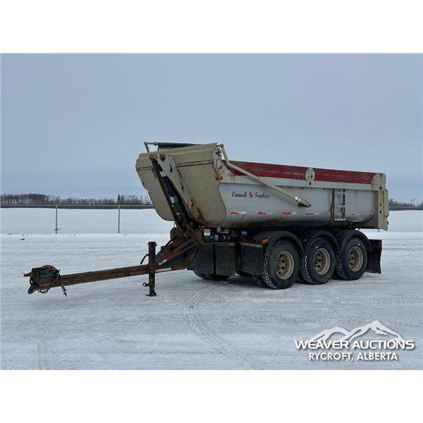 2016 CANUCK TRI/A PUP DUMP TRAILER