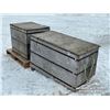 Image 3 : (2) CRATES W/PIPE FLANGES