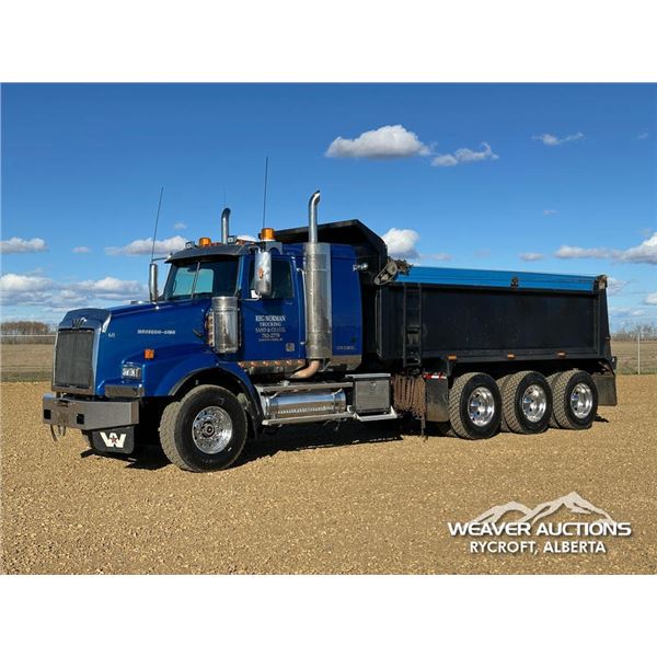 2007 WESTERN STAR 4900SA TRI/A SLEEPER DUMP TRUCK