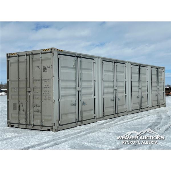 2025 8 X 40 FT. MULTIDOOR SHIPPING CONTAINER