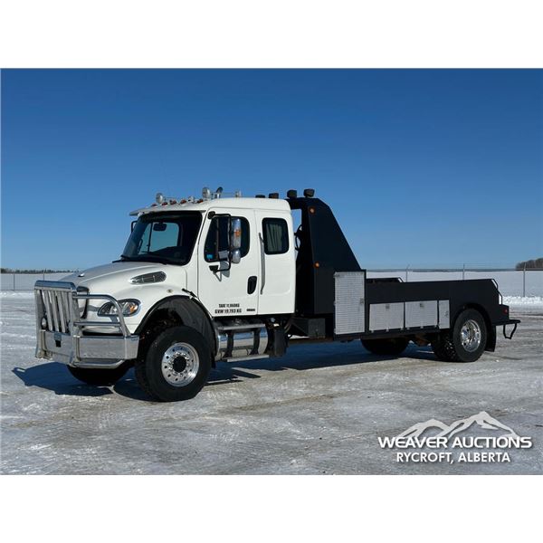 2012 FREIGHTLINER M2 106 4X4 S/A FLATBED TRUCK