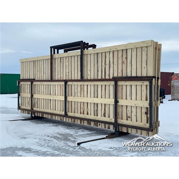 (5) 24 FT. WINDBREAK PANELS