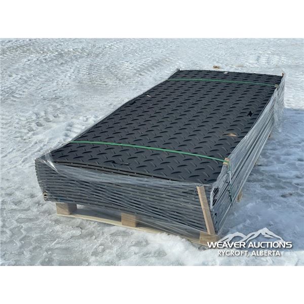 (15) 42 X 94 IN. DIAMOND PLATE FLOOR MATS