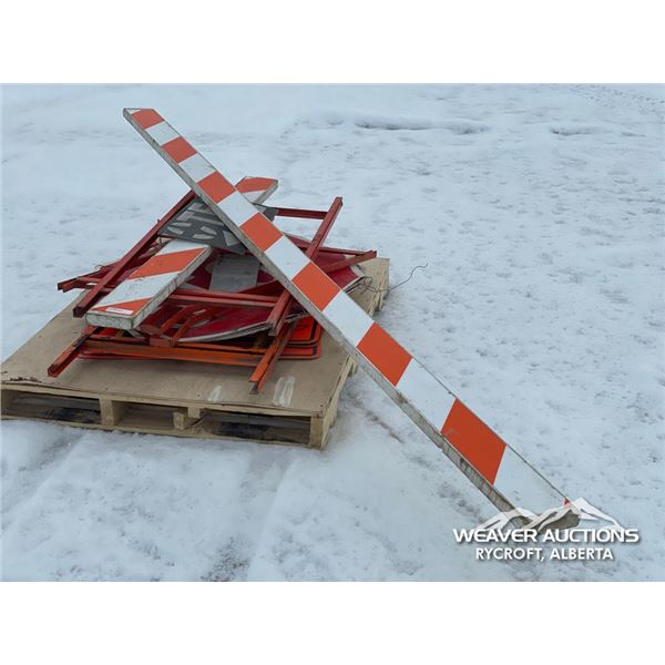 ASSORTED TRAFFIC SIGNS