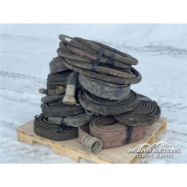 ROLLS OF LAY FLAT WATER HOSE