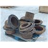 Image 3 : ASSORTED PIPE FLANGES