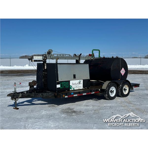 2013 CJAY T/A COMBO EQUIPMENT TRAILER