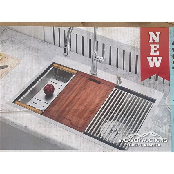 32 IN. TOP MOUNT SINK COMPARTMENTS & ACCESSORIES