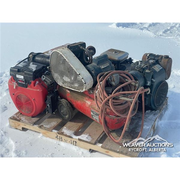 (4) MOTORS & (1) WESTEEL AIR COMPRESSOR
