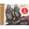 Image 1 : UNIVERSAL SOLID BLACK VEHICLE BUCKET SEATS