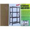Image 1 : 4 LAYER INDUSTRIAL STORAGE RACKING
