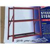 Image 1 : 3 TIER STEEL INDUSTRIAL STORAGE RACKING