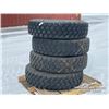 Image 1 : (4) MICHELIN 11.00R20 TRUCK TIRES