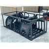 Image 1 : TMG 84 IN. SKID STEER ROCK SKELETON GRAPPLE