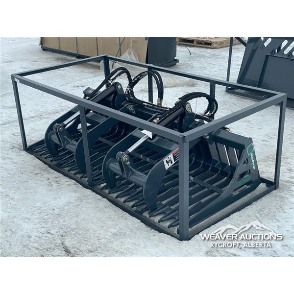 TMG 72 IN. SKID STEER SKELETON GRAPPLE