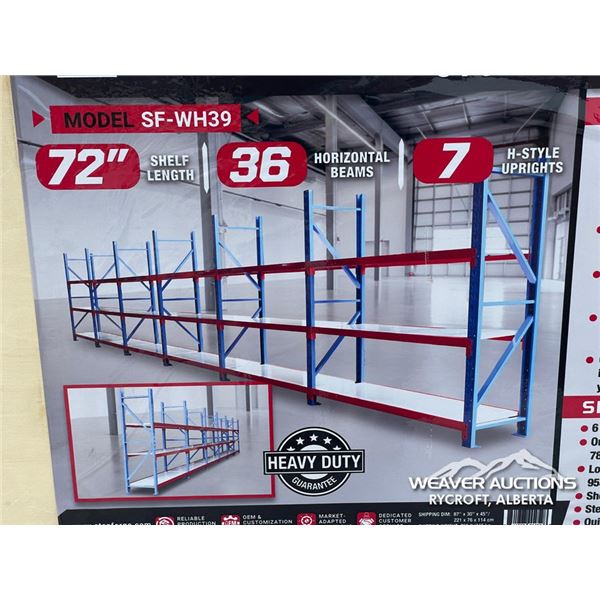 TMG 39 FT. INDUSTRIAL RACKING