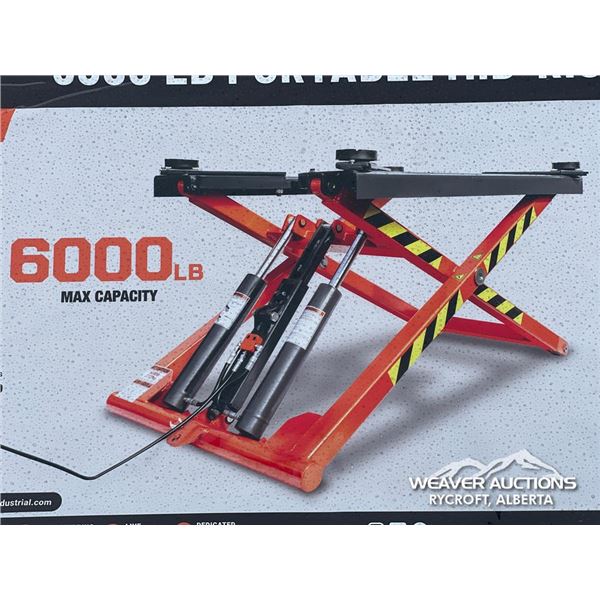 TMG MID RISE PORTABLE AUTOMOTIVE SCISSOR LIFT