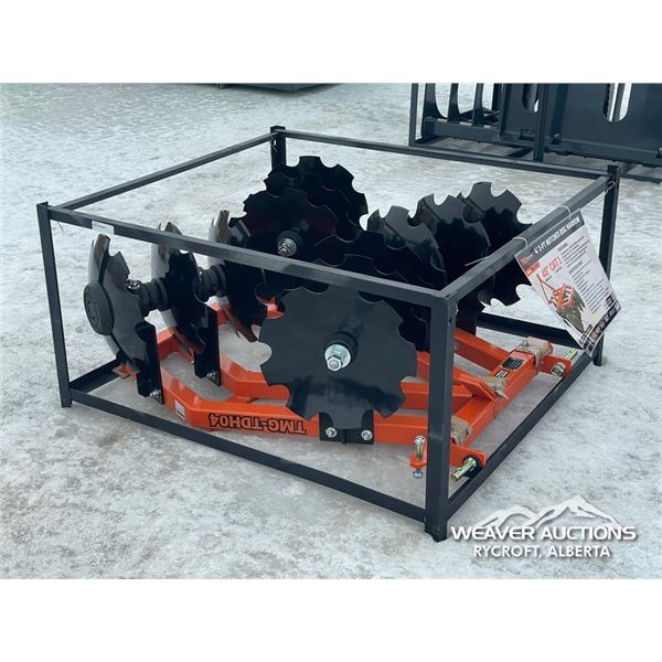 TMG 48 IN. 3 PT HITCH NOTCHED DISC HARROW