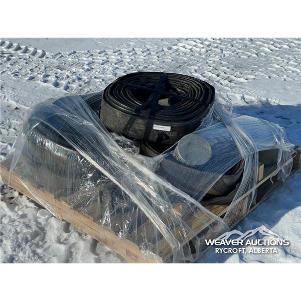 ROLLS OF LAY FLAT WATER HOSE