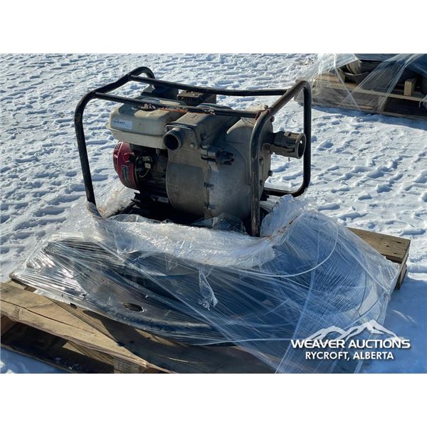 HONDA WATER PUMP W/ROLL OF LAY FLAT WATER HOSE