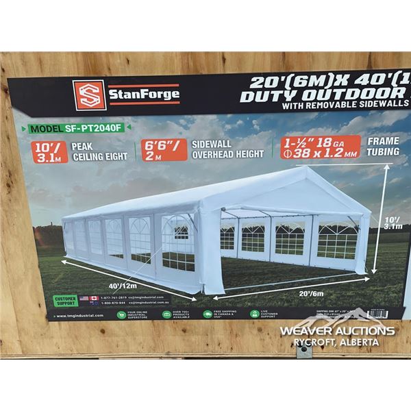 TMG 20 X 40 FT. OUTDOOR PARTY TENT