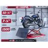 Image 1 : TMG 1500 LB. PORTABLE MOTORCYCLE/ATV LIFT
