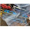 Image 9 : TOOL CABINET W/LEVELS & ASSORTED TOOLS