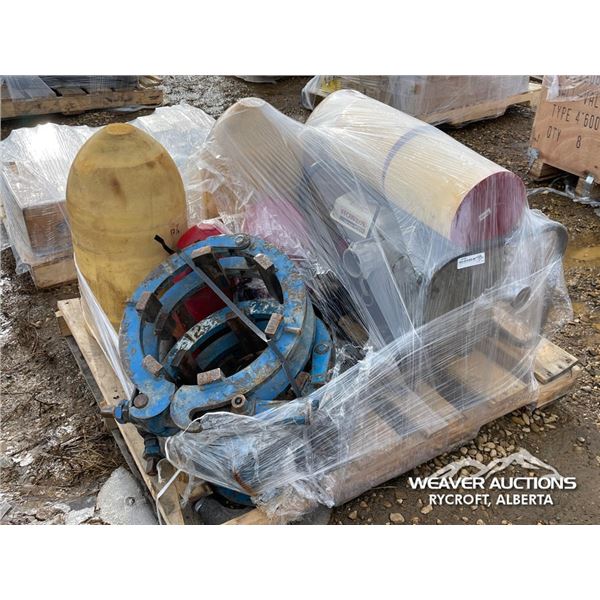 HONDA 2 IN. TRASH PUMP W/ PIPELINE PIGS & PARTS