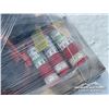 Image 5 : QTY OF FIRE EXTINGUISHERS W/HELMETS & SHOP TOOLS